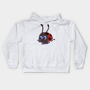 Ladybug the good girl by jilooo Kids Hoodie